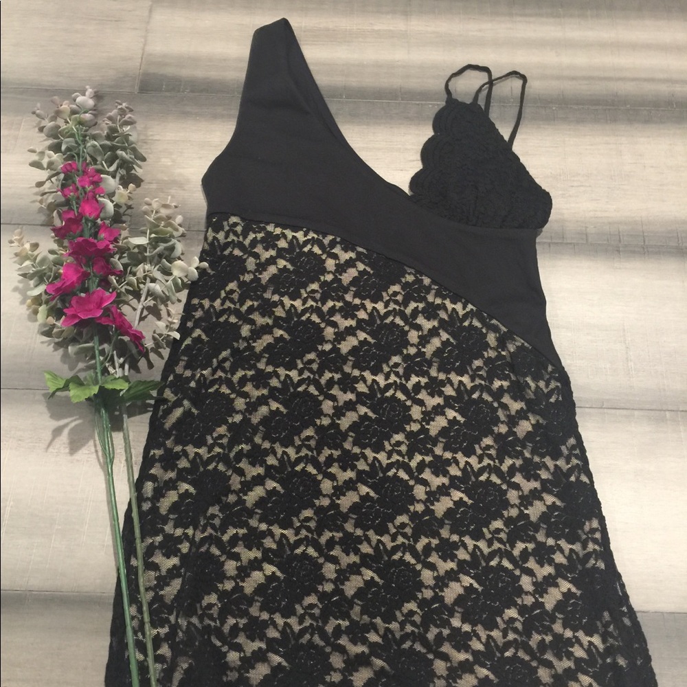 NWT Free People Lower East Side Lace Mini … - Picture 3 of 7